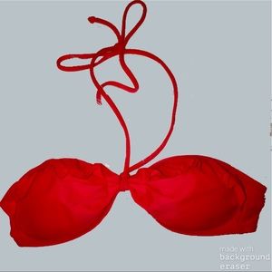 Hollister Red Push up bikini top